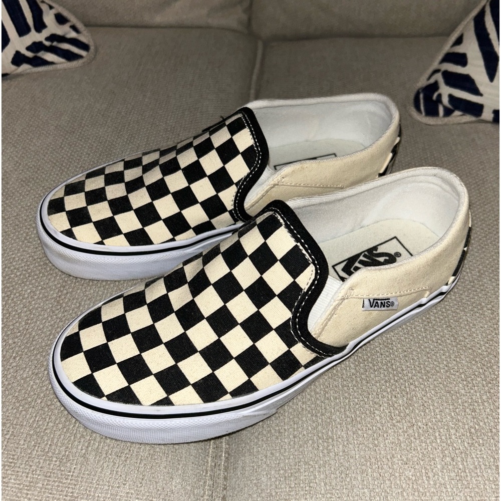 Checkered Vans